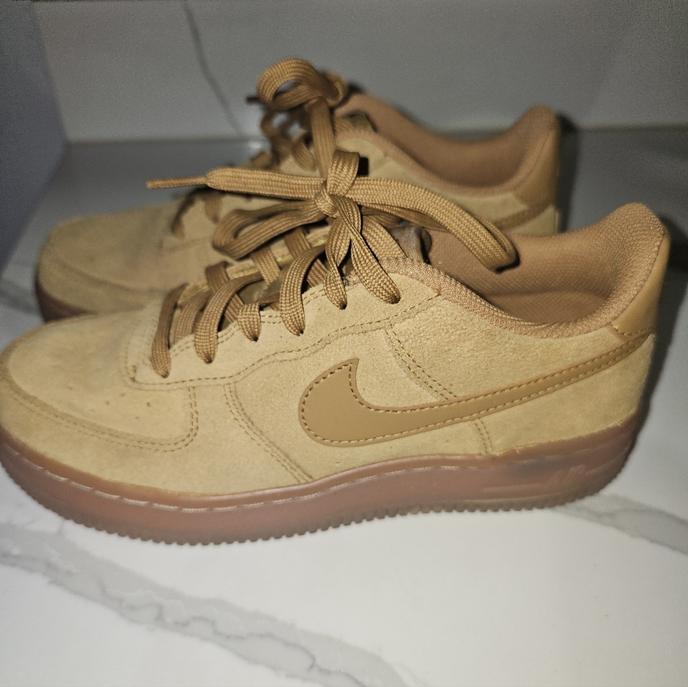 Nike Light Brown Suede Sneakers